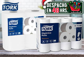 Pack 48 Rollos de Papel Higiénico Premium Tork 20 Mtrs