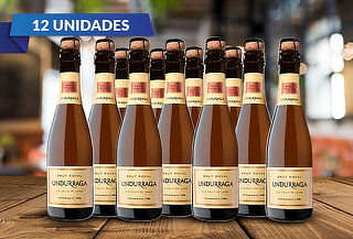 Pack 12 Espumante Undurraga Brut Royal 375cc