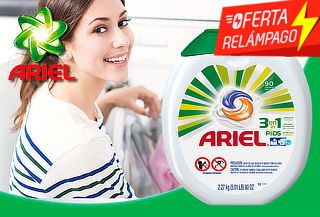 Detergente Ariel Pods 90 Cápsulas