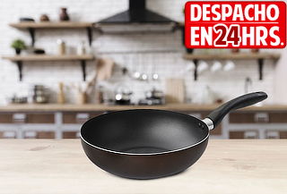 Wok Antiadherente Bronze 26 Cm Ilko