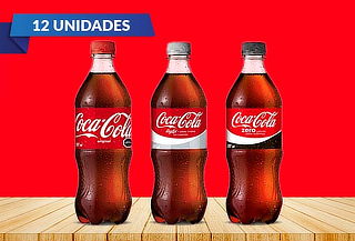 Pack 12 Coca-cola de 591ml 