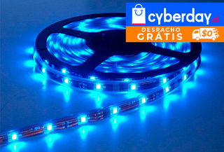 Luces Led Multicolor de 5 Metros + Control Remoto