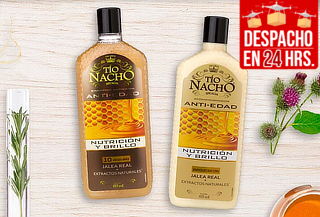 Pack Tio Nacho Shampoo + Acondicionador Jalea Real