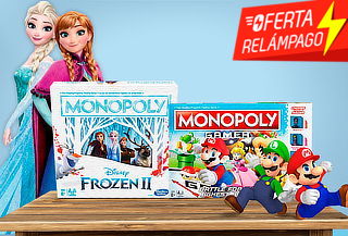 Monopoly Mario Gamer o Frozen 2, elige tu favorito