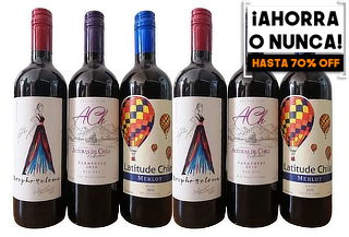 ¡Super Mix! 6 Botellas de Vino Variedad de Exportación