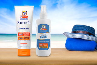 Protege tu piel! Pack de 2 Protector solares Crema y Spray