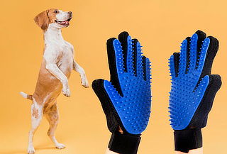 Guantes Quita pelusa Para Mascotas