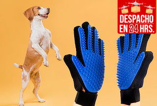 Guantes Quita pelusa Para Mascotas