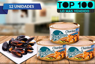 Pack de 12 Choritos Angelmo Aceite o Agua