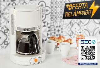 Cafetera Soleil Blanca Moulinex FG381A10