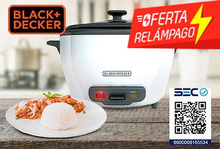 Olla arrocera Black & Decker 22 tazas