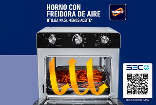 No te quedes sin tu Freidora de Aire y Horno Eléctrico Oster