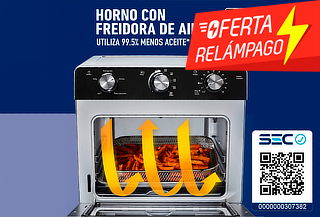 No te quedes sin tu Freidora de Aire y Horno Eléctrico Oster