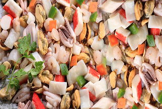 1 kilo de surtido de Mariscos a elección