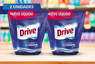 Pack de 2 Drive liquido 3LT Doypack