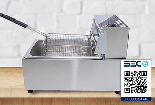 Freidora electrica 6 Litros Marca Lessox