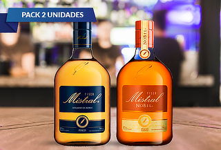 Duo Perfecto! Pisco Mistral 35° + Reservado 40º