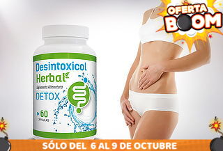 Desintoxicol Herbal Detox 60 o 180 capsulas