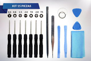 Kit De Herramientas para Celulares o Tablet 15 En 1