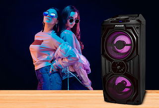 Noches de Karaoke? Parlante Bluetooth Monster con Micrófono