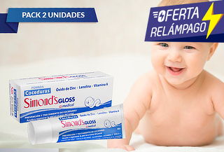 Pack de 2 Pomadas Simonds Gloss Pomo Hipoalergénico 