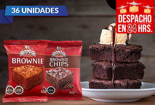 ¡Elige tu preferido! 36 Brownie Nutra Bien