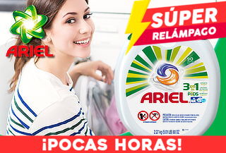 Detergente Ariel Pods 90 Cápsulas