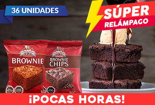 ¡Elige tu preferido! 36 Brownie Nutra Bien