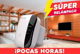 Amplificador Repetidor de Wifi 300Mbps