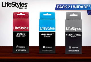 Pack 2 Preservativos LifeStyles Clásicos x21 a Elección