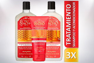 Tripack Tío Nacho Antioxidante