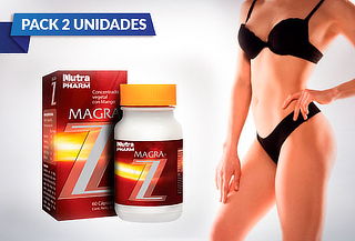 Baja de Peso! Pack de 2 Frascos Magra Z Nutrapharm