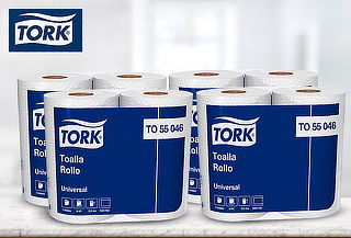 Pack 16 Rollos de Toalla Universal Tork 24 Mtrs