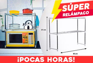 Rack Estante Organizador Microondas Cocina