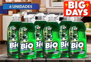 18 Litros Detergente Líquido Bio Frescura Bosque Nativo