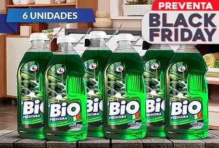 18 Litros Detergente Líquido Bio Frescura Bosque Nativo
