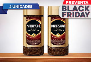 Pack 2 Nescafé fina selección 200 gr