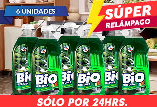18 Litros Detergente Líquido Bio Frescura Bosque Nativo
