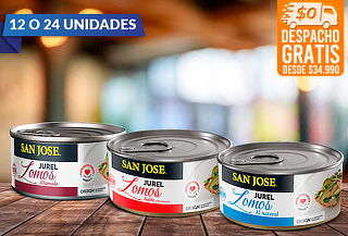12 o 24 Latas Lomo Jurel San José 170g. A eleccion