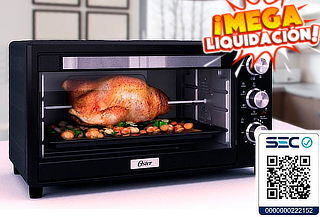Sorprende a todos con tu nuevo Horno Oster! 60 litros