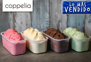 Pote de Helados Coppelia, 4,5 litros. Retiro en Local