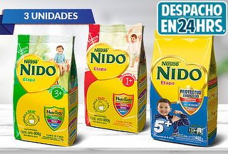 Pack 3 unidades de Nido etapa+ (Softpack 800gramos)