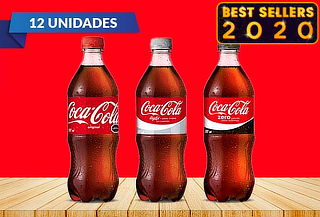 Pack 12 Coca-cola de 591ml 