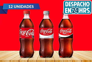 Pack 12 Coca-cola de 591ml