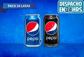 Pack 24 Latas de Pepsi a elección