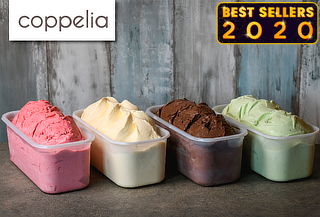 Pote de Helados Coppelia, 4,5 litros. Retiro en Local