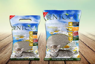 Pack 10, 14 o 18 Kilos Arena Sanitaria para Gatos Bentocat