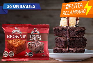 ¡Cae en la tentaci贸n! 36 Brownie Nutra Bien