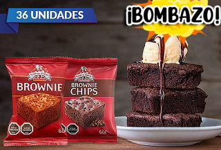 ¡Cae en la tentación! 36 Brownie Nutra Bien