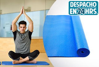 ¡Entrena en Casa! Yoga Mat Pvc Liso 0.4 CM. colores surtidos